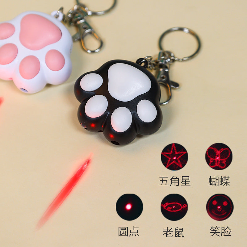 Laser Cat Funny Stick Projection Multi-Pattern Infrared Blue Light Cat Interactive Toy USB Cat Funny Pen Pet Supplies