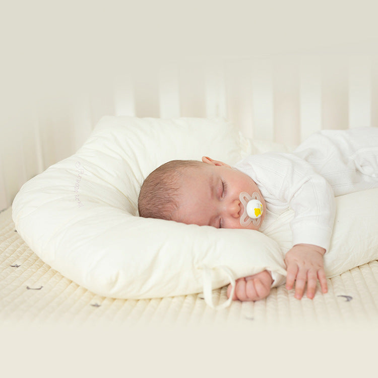 Cross-border product newborn baby shaping pillow 0-18 months old baby anti-tilt head flat head sleeping artifact