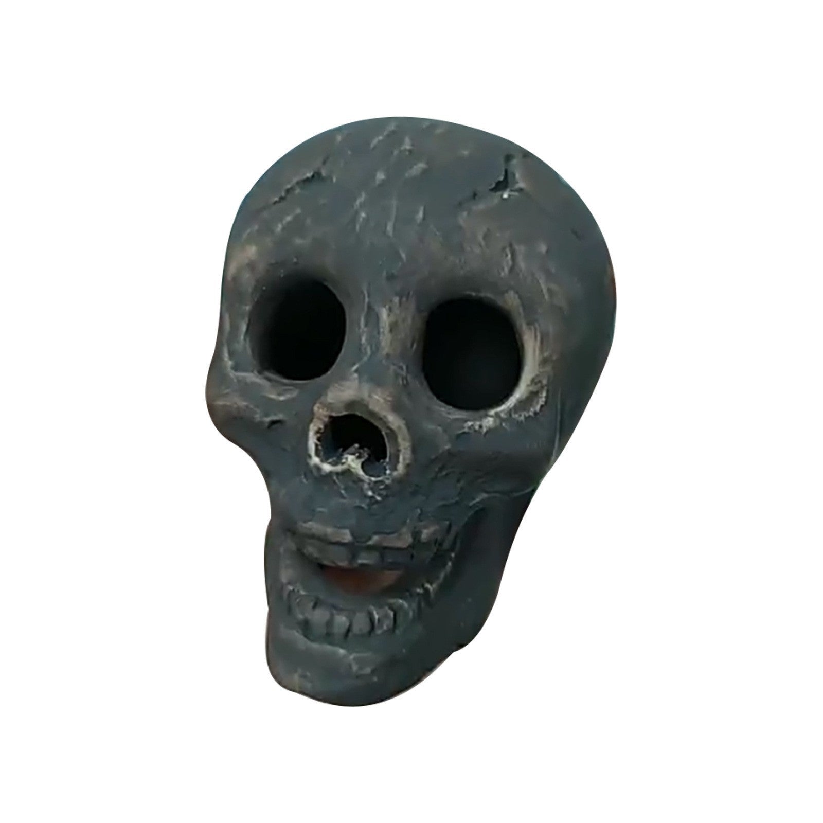 2022 New Halloween Simulated Skull Props Stove BBQ Ceramic Ornaments Horror Party Decorations