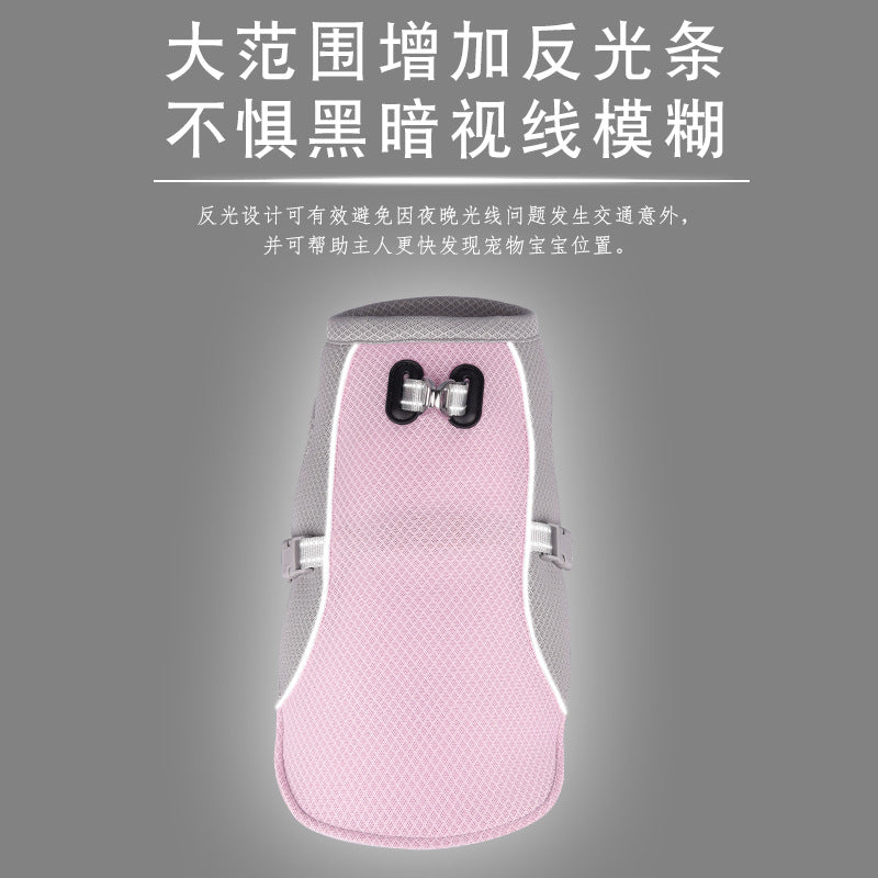 Breathable Cooling Pet Cooling Clothes Heatproof Vest Cooling Clothes Amazon Pet Clothing Heatproof Heat Dissipating Dog Clothes