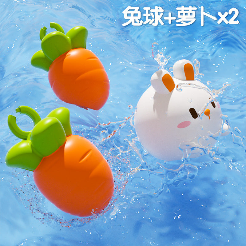 Cross-border baby bath toys baby net fishing little yellow duck children's swimming bathroom water play light toys 0-3 years old