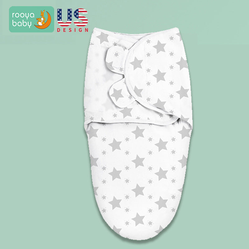Sleeping bag baby summer pure cotton infant anti-kick is anti-shock baby sleeping bag bag newborn factory spot