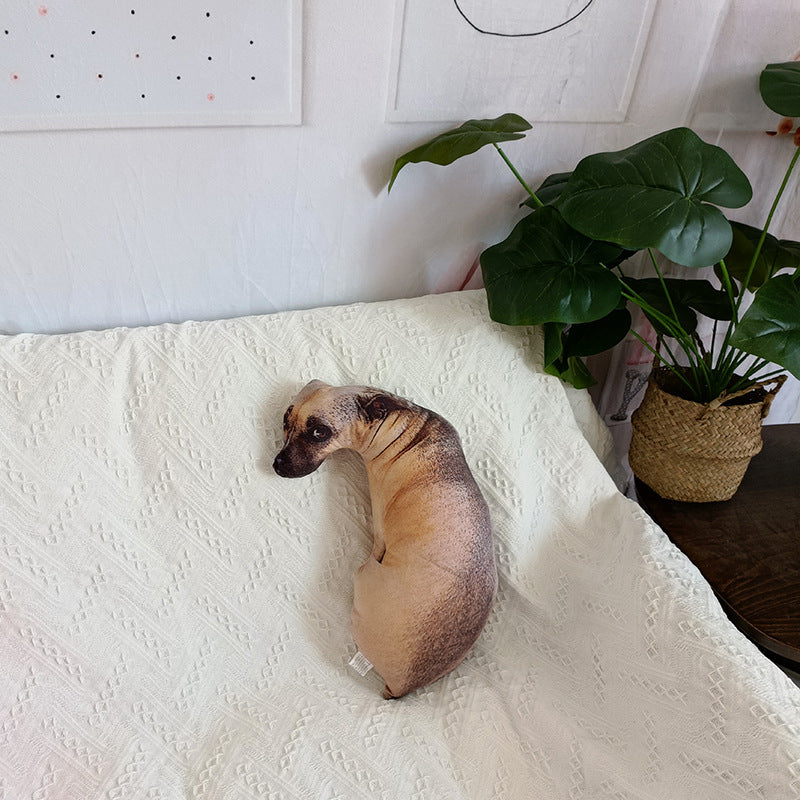 DIY Cat Pillow 3D Pet Pillow Cat Puppy Alien Plush Toy Children Girl Kitten Dog Gift