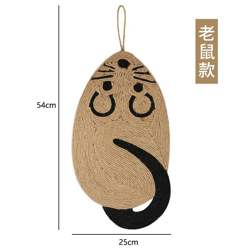 Avocado Cat Scratching Board Sofa Anti-scratch Wear-resistant Claw Device Cat Toy Pet Supplies Cactus Cat Scratching Mat Sisal