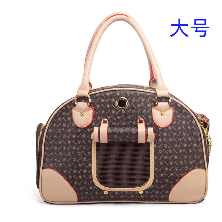 Dog travel bag anti-squeeze pet bag wholesale dog bag cat bag small dog poodle pomeranian bag