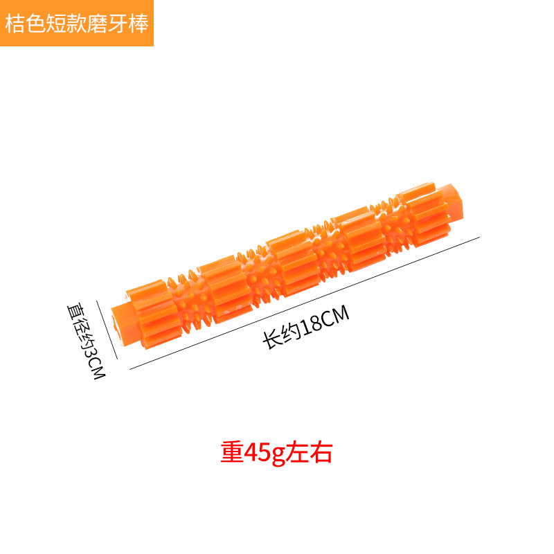 Pet Supplies Dog TPR Bite Stick Leaky Stick Grinding Teeth Cleaning Teeth Bite Interactive Toy Spot Wholesale Cross-border