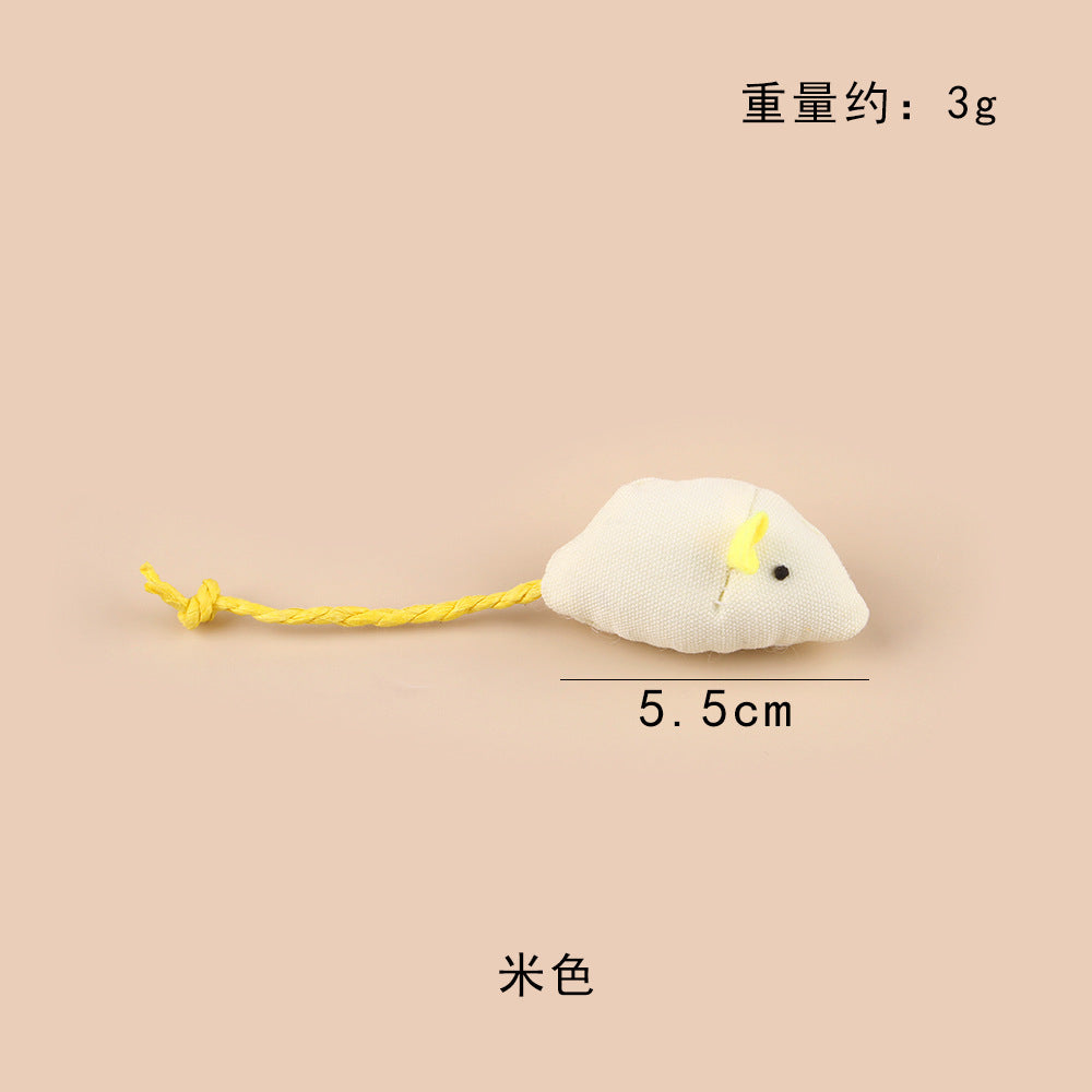 Summary of cat toy combination accessories Plastic bell ball flower drum rainbow ball feather mouse pet cat toy