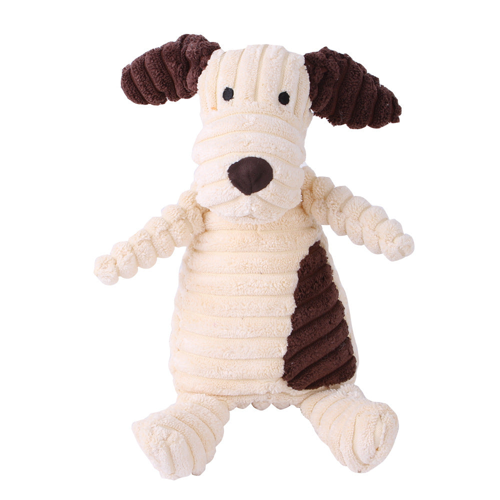 Summary Amazon dog teething vent chewing plush doll sound pet toy dog companion toy