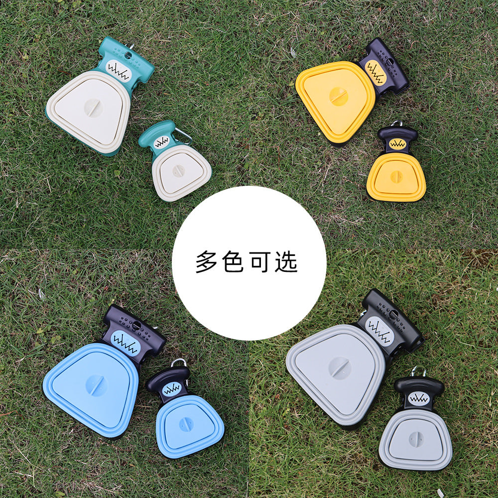Pet toilet picker out walking dog excrement picker folding portable folder toilet garbage bag shovel feces artifact factory wholesale