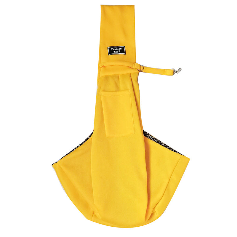 Cross-border new foldable cat bag, one-shoulder crossbody dog backpack, portable and large-capacity wholesale pet bag