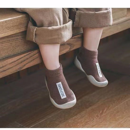 Baby toddler shoes male spring and autumn soft bottom non-slip summer female baby shoes indoor children floor socks infants