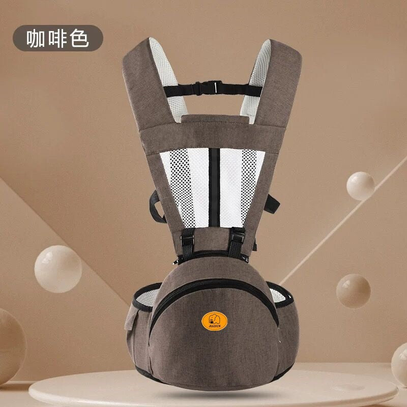 Baby carrier baby waist stool lightweight four seasons multifunctional front holding front and back dual use summer outing baby holding artifact