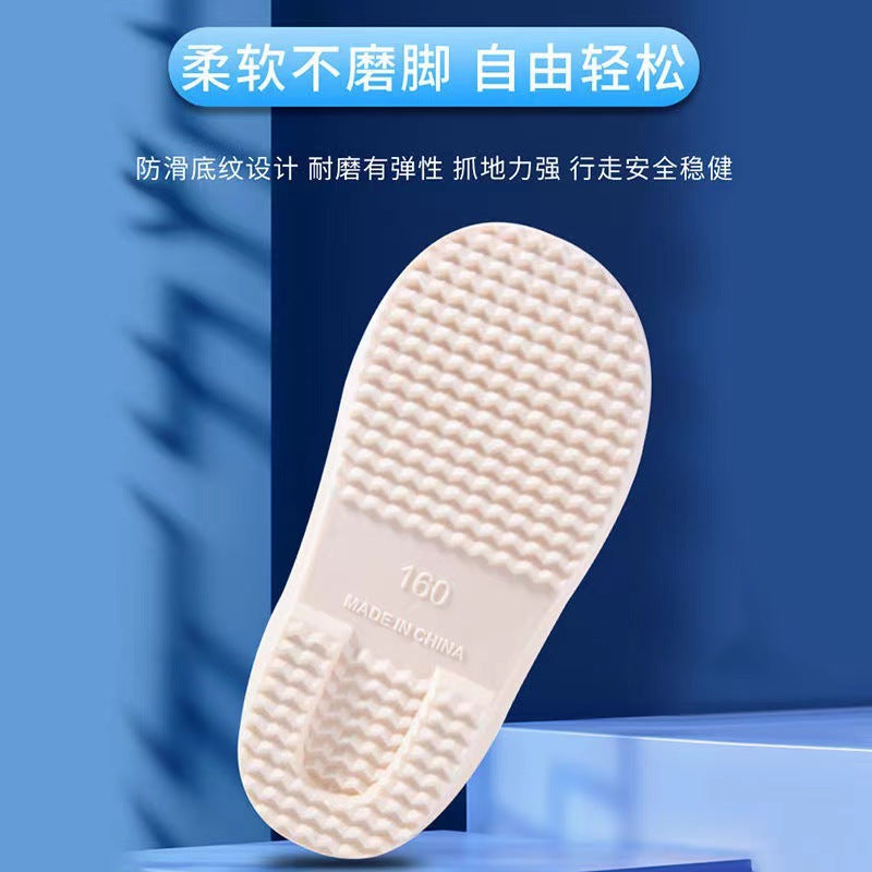 Children's rain boots kindergarten baby new style girls non-slip waterproof rain boots drawstring boy water shoes cartoon high