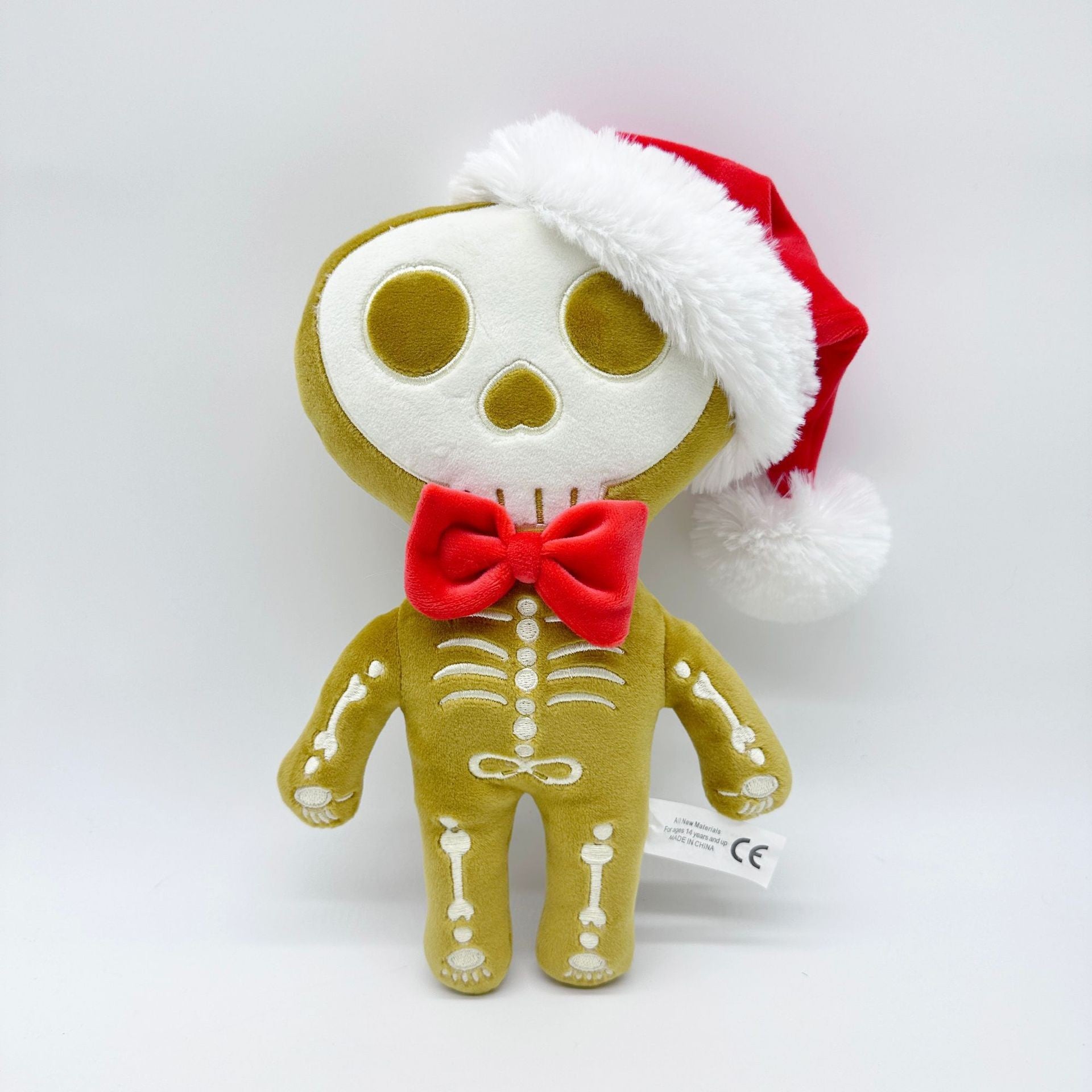 New Zombie Skeleton Plush Halloween Christmas Skeleton Gingerbread Man Plush Doll