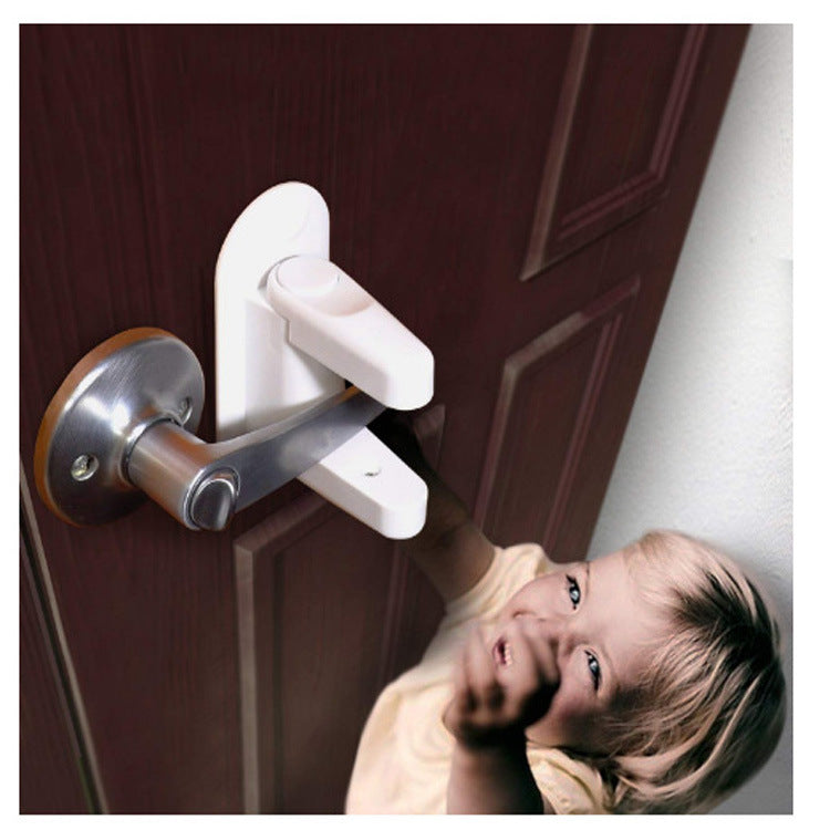 Child safety lock Door Level Lock baby child anti-opening protection door handle lock lock lock