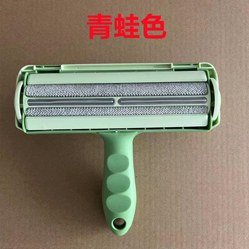 Pet roller hair removal brush can tear off washable sticky hair roller brush clothes hair remover scraper sticky hair roller brush