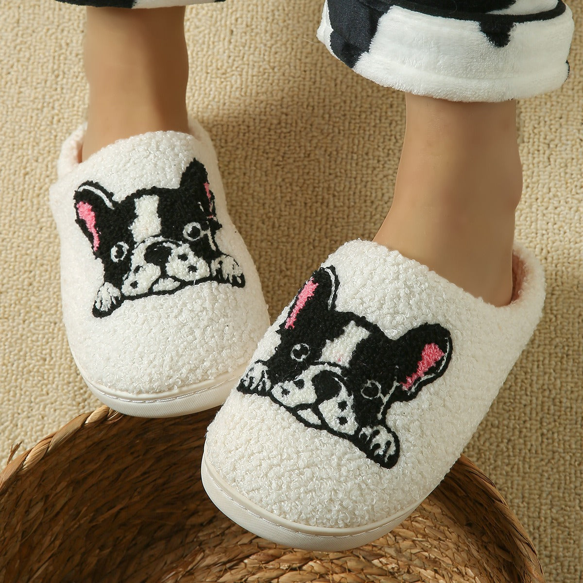 Factory direct supply cross-border Halloween cotton slippers home cartoon cotton slippers home slippers room household slippers wholesale