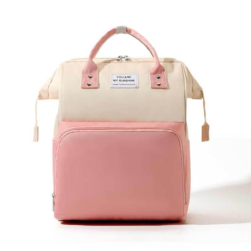 Mommy bag winter new large capacity fashion mother and baby bag out of the light multi-functional milk bottle insulation backpack for women