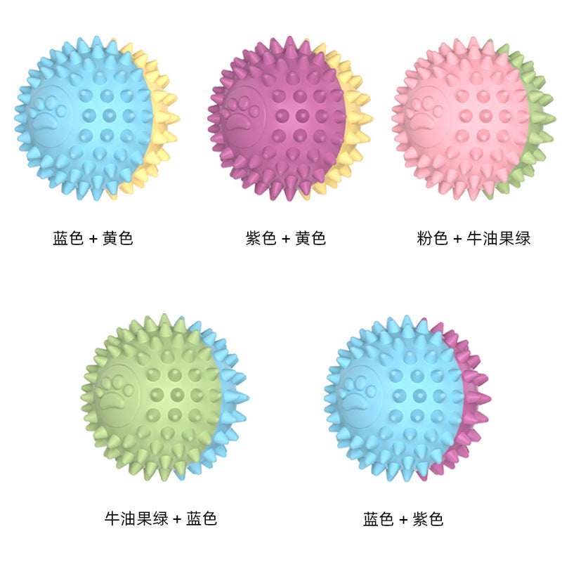 Pet toys for dogs and puppies, toy balls for cats and dogs, chew-resistant, Amazon hot-selling, boring, manufacturers wholesale