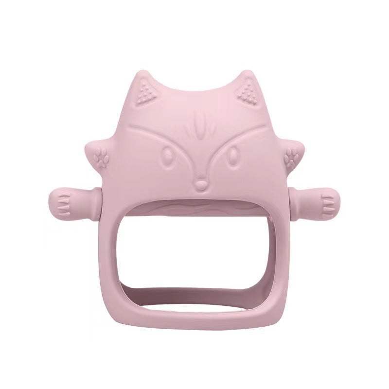 Baby-specific hand protection, baby anti-sucking finger protection, food-grade teether to satisfy the chewing feeling of the baby during teething period
