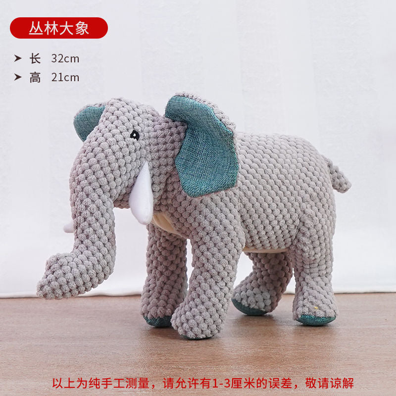 Amazon hot selling pineapple plush dog toy sound grinding corgi small dog pet toy supplies wholesale