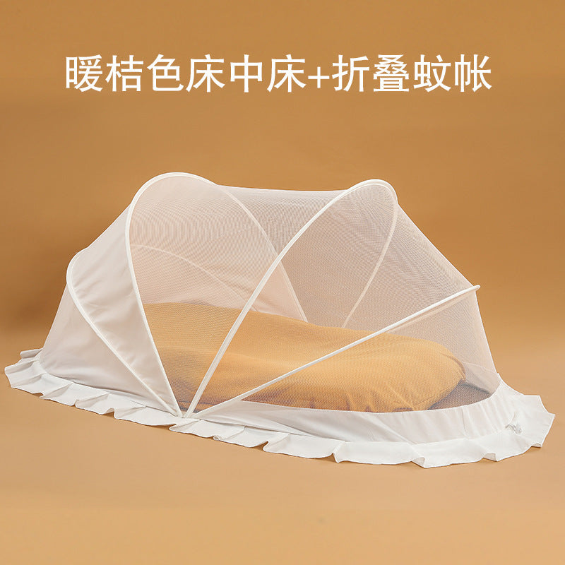 Comfortable baby bed mid-bed newborn baby bionic bed soothes and relieves startle bed bed coaxes sleep artifact bed mid-bed