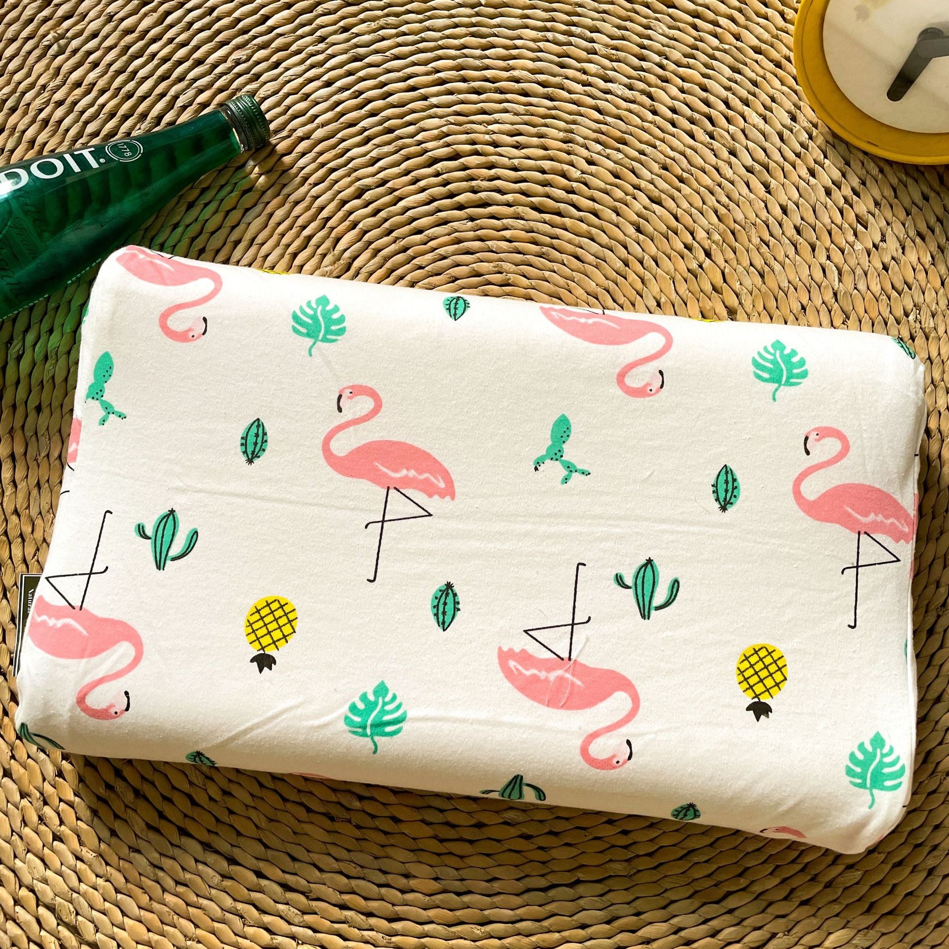 Thai children's natural latex pillow Class A cartoon pure cotton baby pillow core single student dormitory pillow wholesale