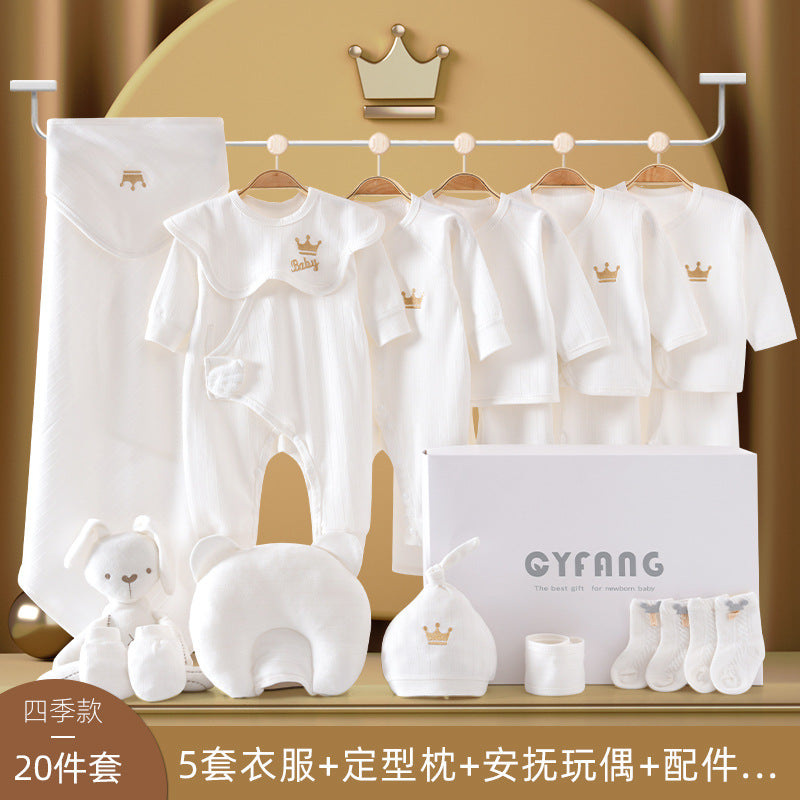 Baby Gift Box Set Newborn Gift Full Moon Gift Baby Clothing Newborn Supplies Spring Autumn Winter