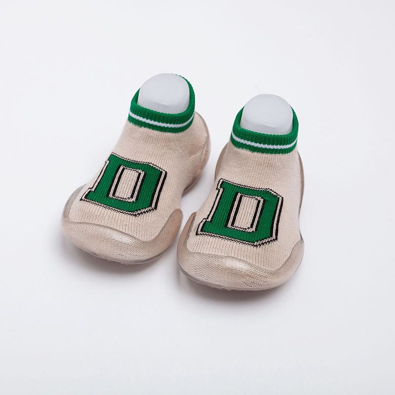 Baby toddler shoes spring and autumn baby soft bottom indoor boys and girls 0-3 years old floor socks do not drop heel socks shoes