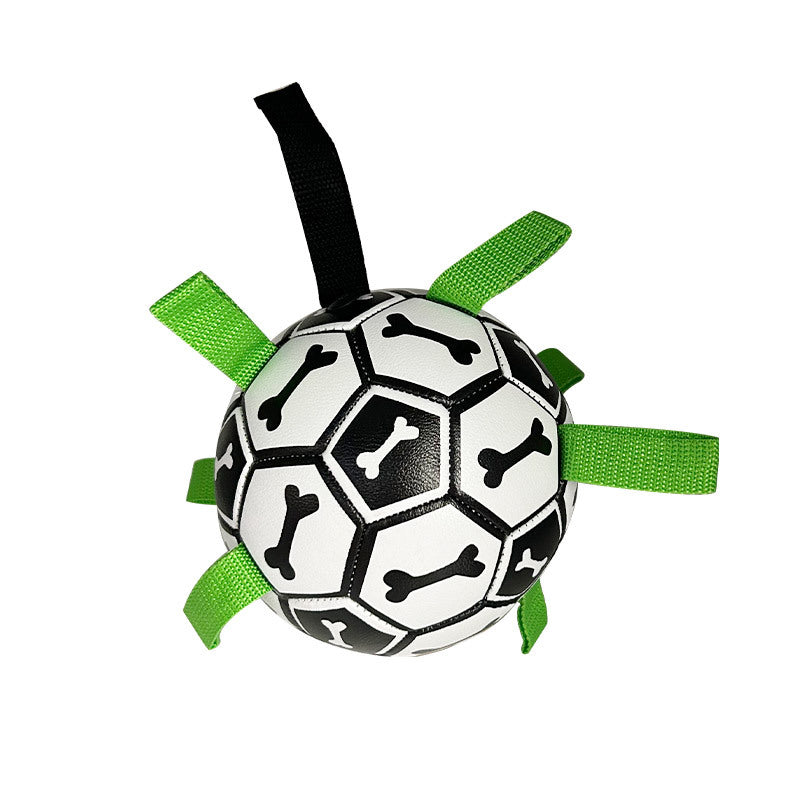 Dog toy football pet toy ball small and medium-sized dogs relieve boredom bite-resistant small football interactive artifact pet ball