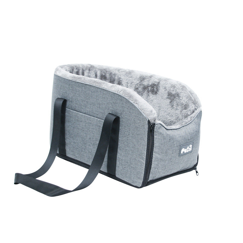 Cross-border pet car cat and dog kennel, car central control bag cat kennel, car cushion seat, pet outing handbag