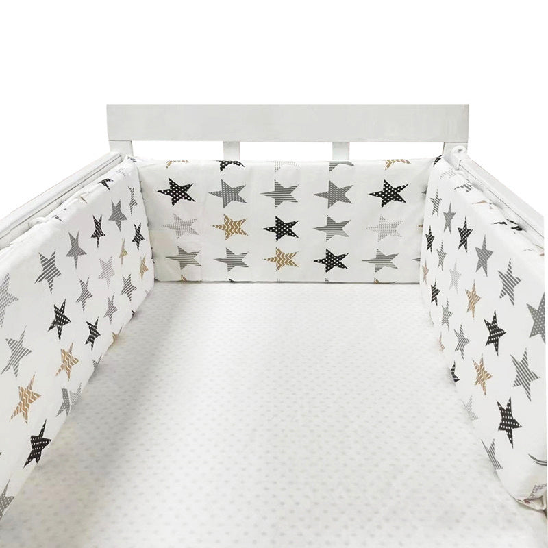 Baby Four Seasons Bed Fence Baby Children Anti-fall Cotton Bed Wai Cotton Children's Bed Fence