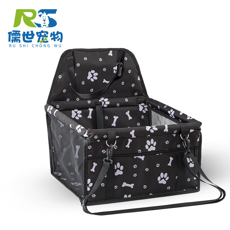 Amazon pet car bag out of the car safety seat pet car mat cat dog anti-dirty car pet bag