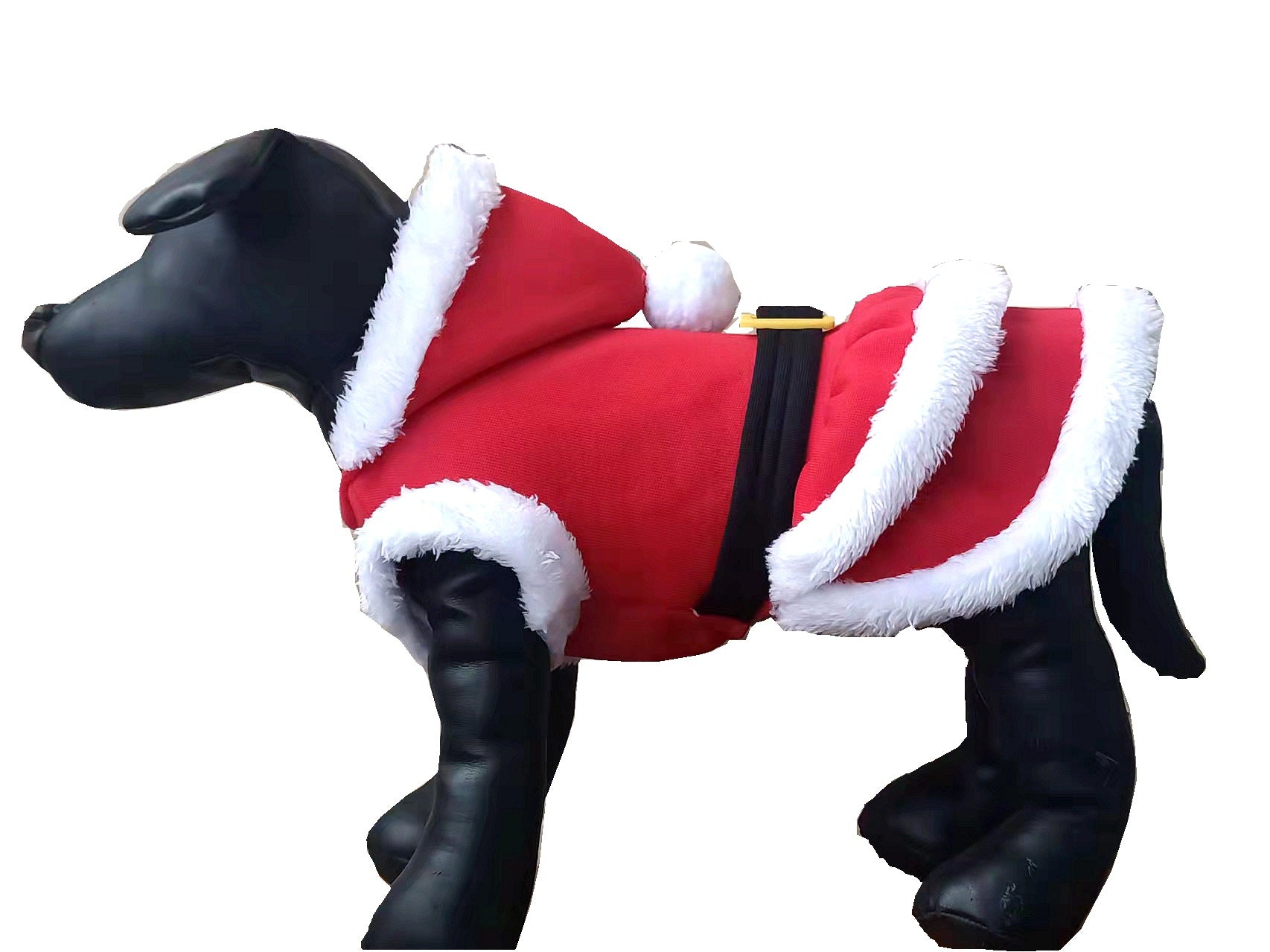 New winter pet transformation outfit funny three-dimensional dog Christmas clothes Santa Claus dog standing outfit spot