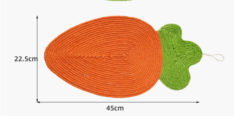 Avocado Cat Scratching Board Sofa Anti-scratch Wear-resistant Claw Device Cat Toy Pet Supplies Cactus Cat Scratching Mat Sisal