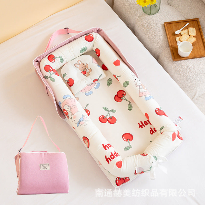 Hemei baby bed portable mommy hold baby nest isolation shoulder bag bed medium bed travel baby bed