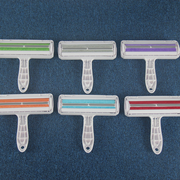 Pet roller hair removal brush can tear off washable sticky hair roller brush clothes hair remover scraper sticky hair roller brush