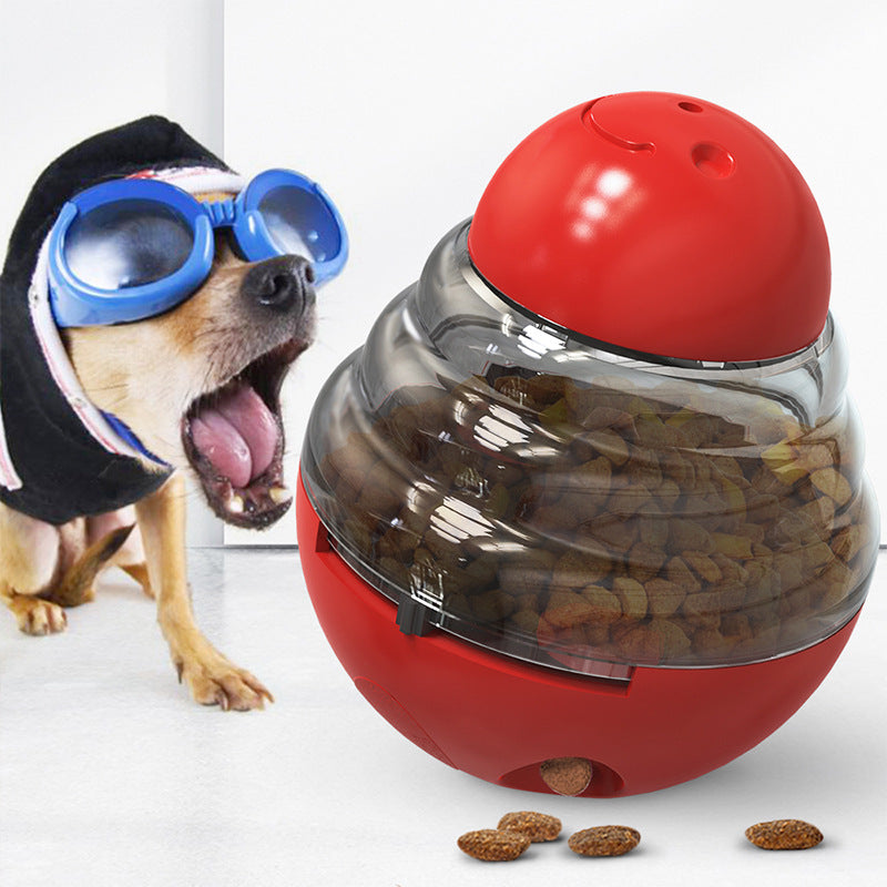 Pet Supplies Factory Wholesale Company New Explosion Amazon Feeder Leakage Ball Tumbler Dog Toy