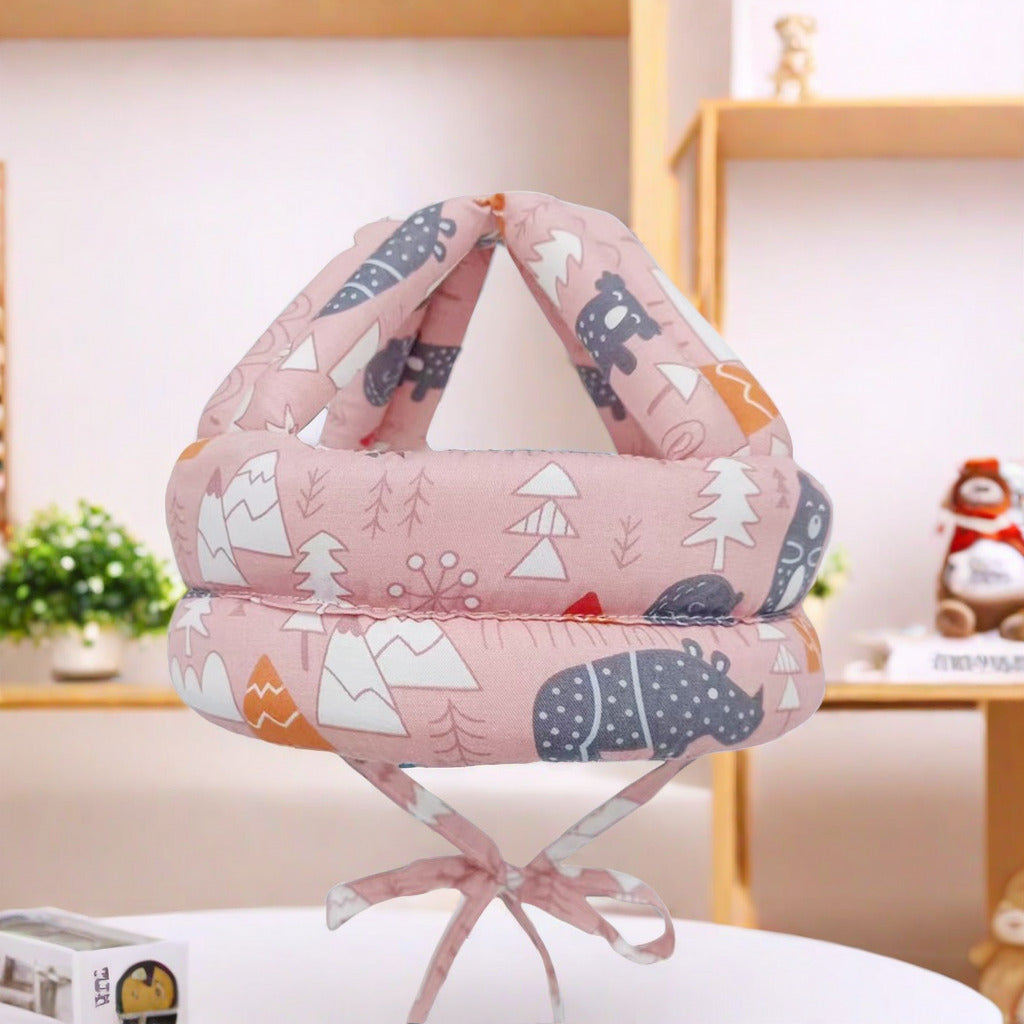 Baby learning to walk head protection anti-fall hat baby learning to walk head protection pad children's anti-collision pillow artifact summer breathable