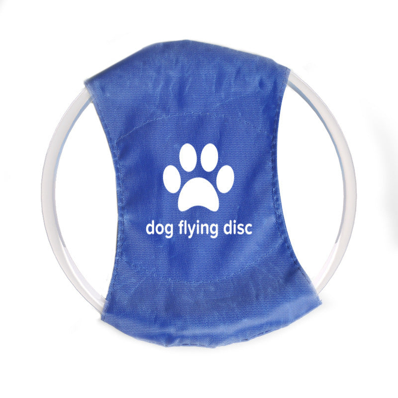 Pet Luminous Supplies LED Rechargeable Pet Luminous Frisbee Dog Training Toys Pet Dog Toy Frisbee