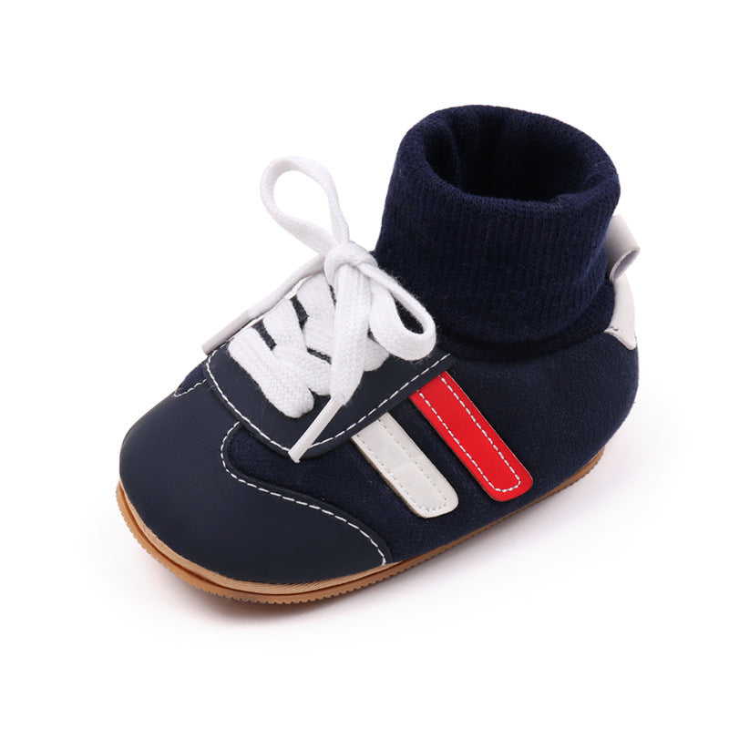 Baby shoes 6-12 months spring and autumn style non-slip boys and girls baby shoes 0-1 years old learning to walk soft sole does not fall off BXC3182