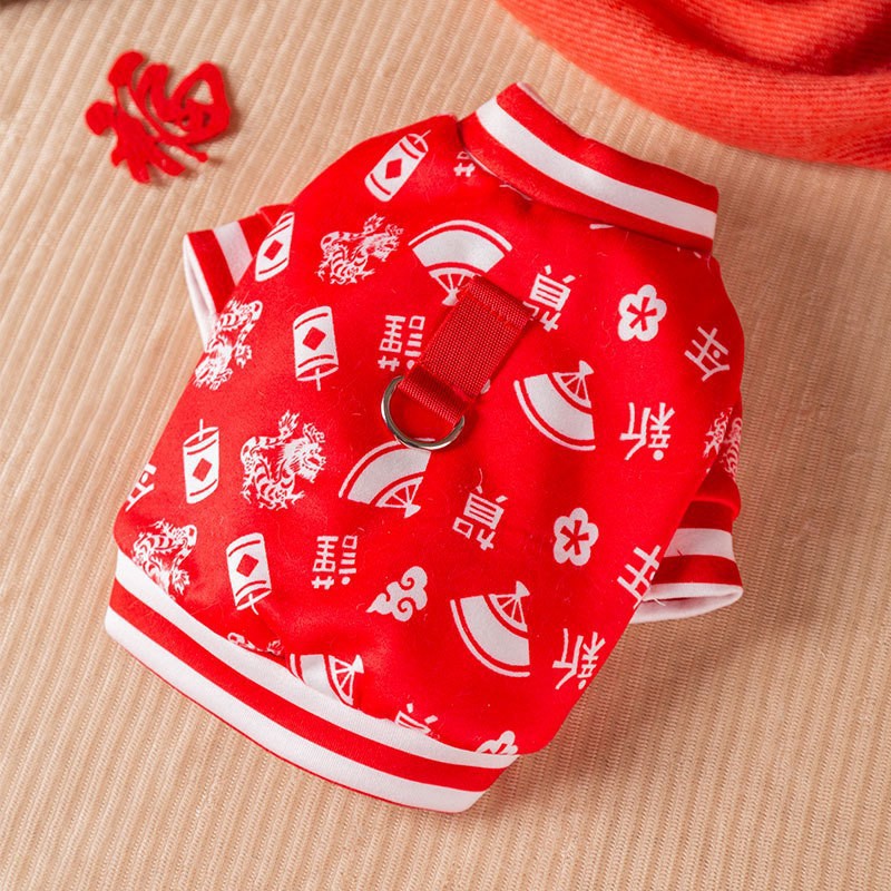 Autumn and winter dog clothes thin fleece warm hooded sweatshirt funny cat two-legged pet clothes Teddy transformation outfit