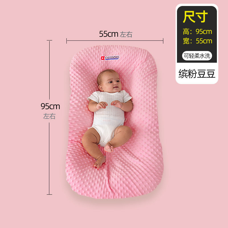 Portable bed-in-bed newborn baby sleep security coaxing artifact soothing anti-shock bionic bed manufacturer