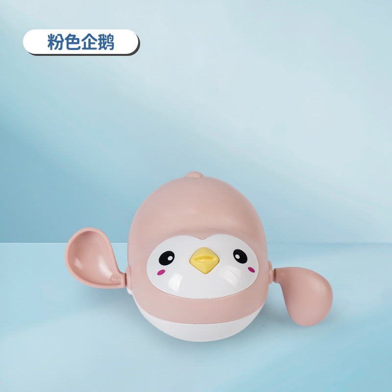 Douyin same baby water bath toys playing water turtle dolphin swimming little yellow duck summer bathroom children