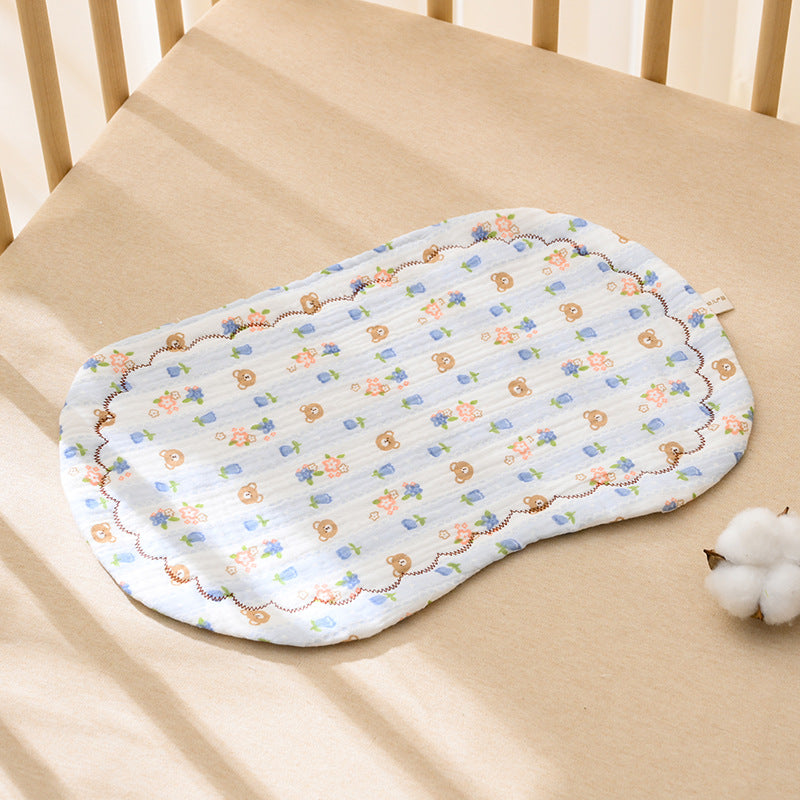 Baby pillow cloud pillow summer breathable newborn 0 to 6 months and above 1 year old baby shaping pillow four seasons