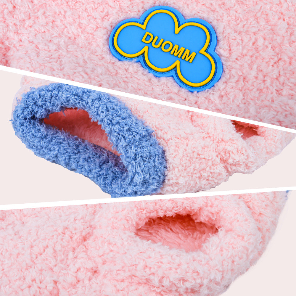 New autumn and winter pet cat clothes comfortable cloud velvet cat clothes winter thick soft warm pet cotton coat