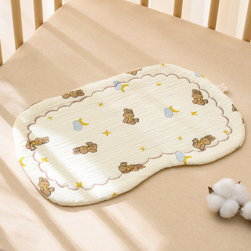 Baby pillow cloud pillow summer breathable newborn 0 to 6 months and above 1 year old baby shaping pillow four seasons