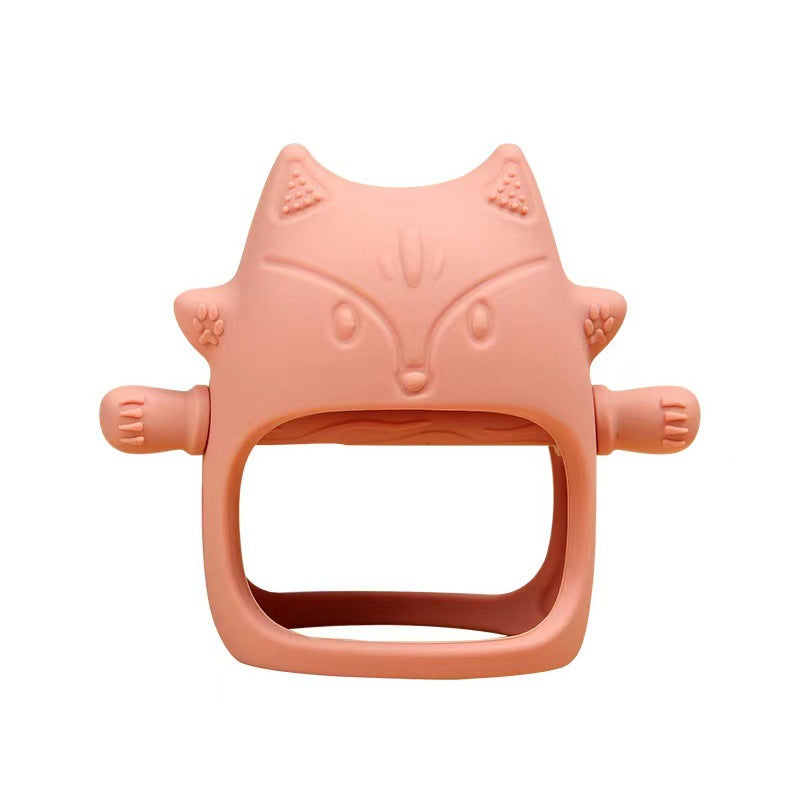 Baby-specific hand protection, baby anti-sucking finger protection, food-grade teether to satisfy the chewing feeling of the baby during teething period