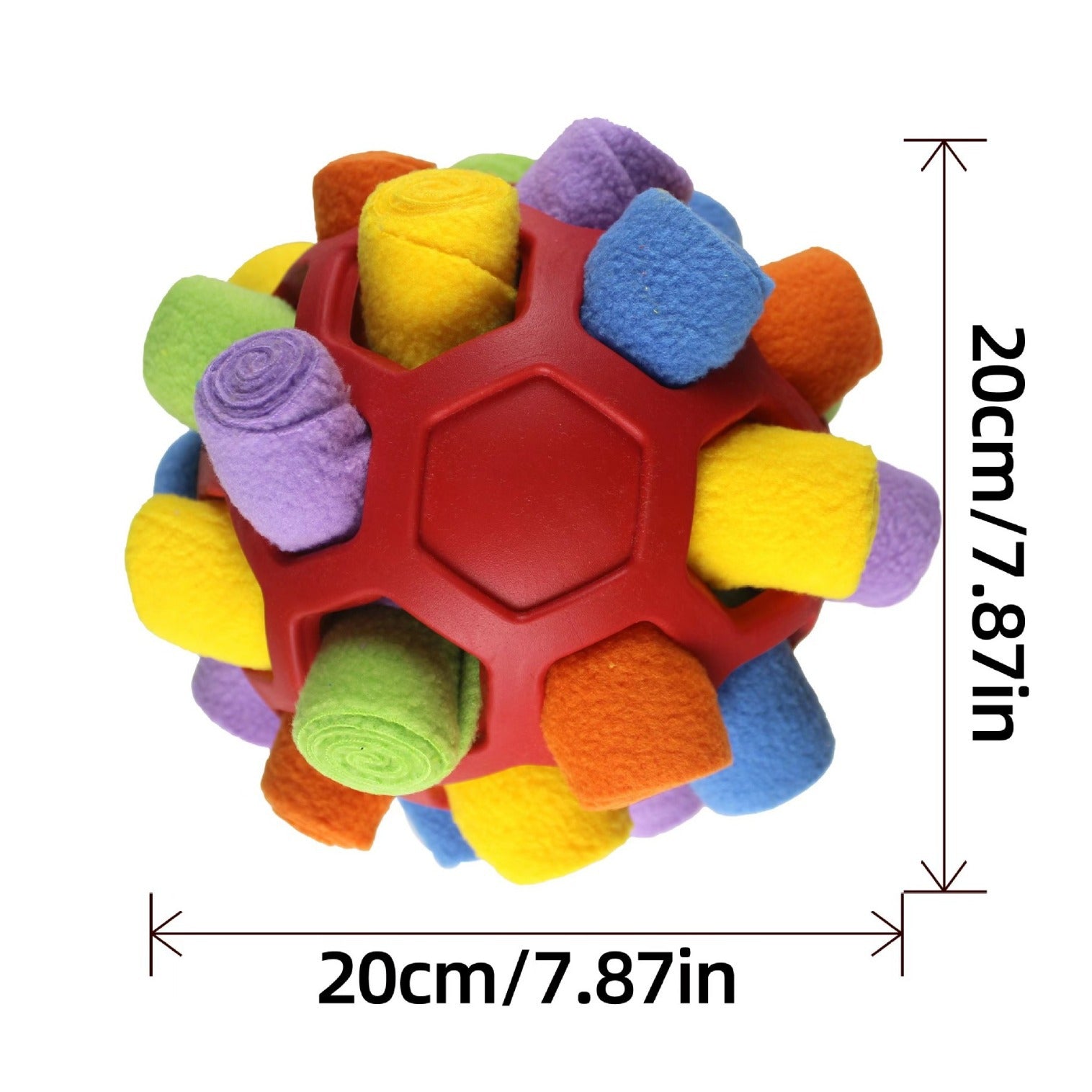 Factory direct Amazon popular pet toy pet sniffing ball fried fried ball dog puzzle sniffing ball