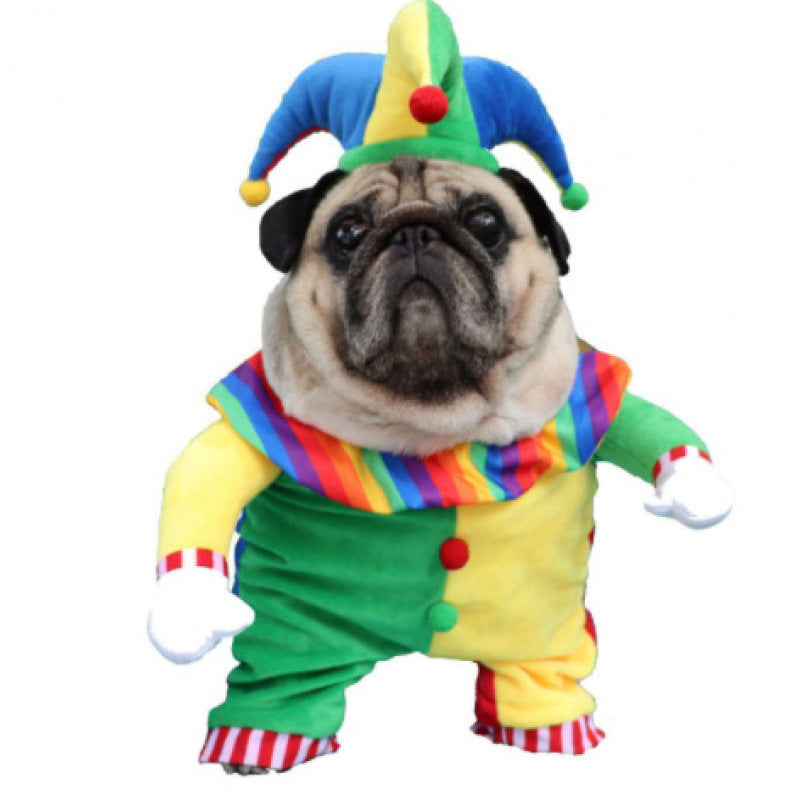 Cross-border pet dog clothes funny clothes big banana pet clothes dress up clothes pet suit dress